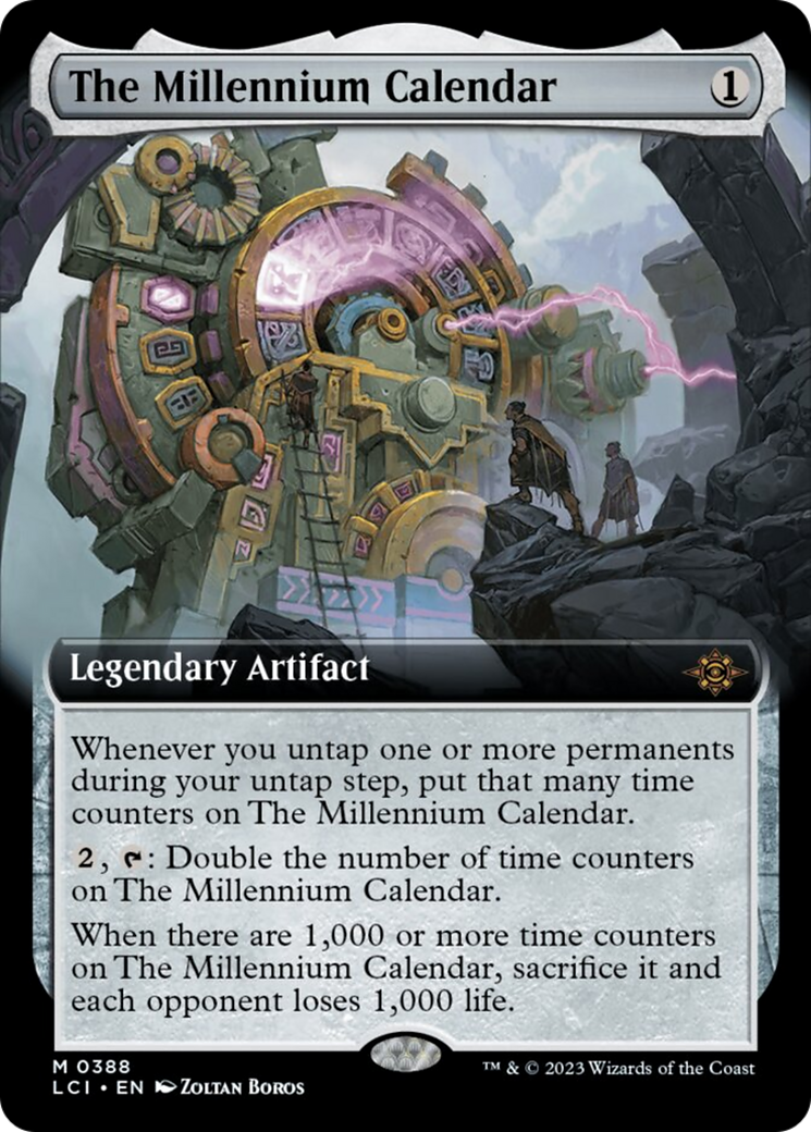 The Millennium Calendar (Extended Art) [The Lost Caverns of Ixalan] | Exor Games Dartmouth