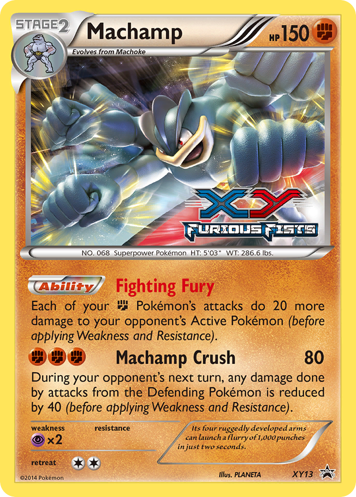 Machamp (XY13) [XY: Black Star Promos] | Exor Games Dartmouth