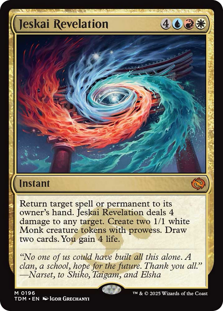 Jeskai Revelation [Tarkir: Dragonstorm] | Exor Games Dartmouth