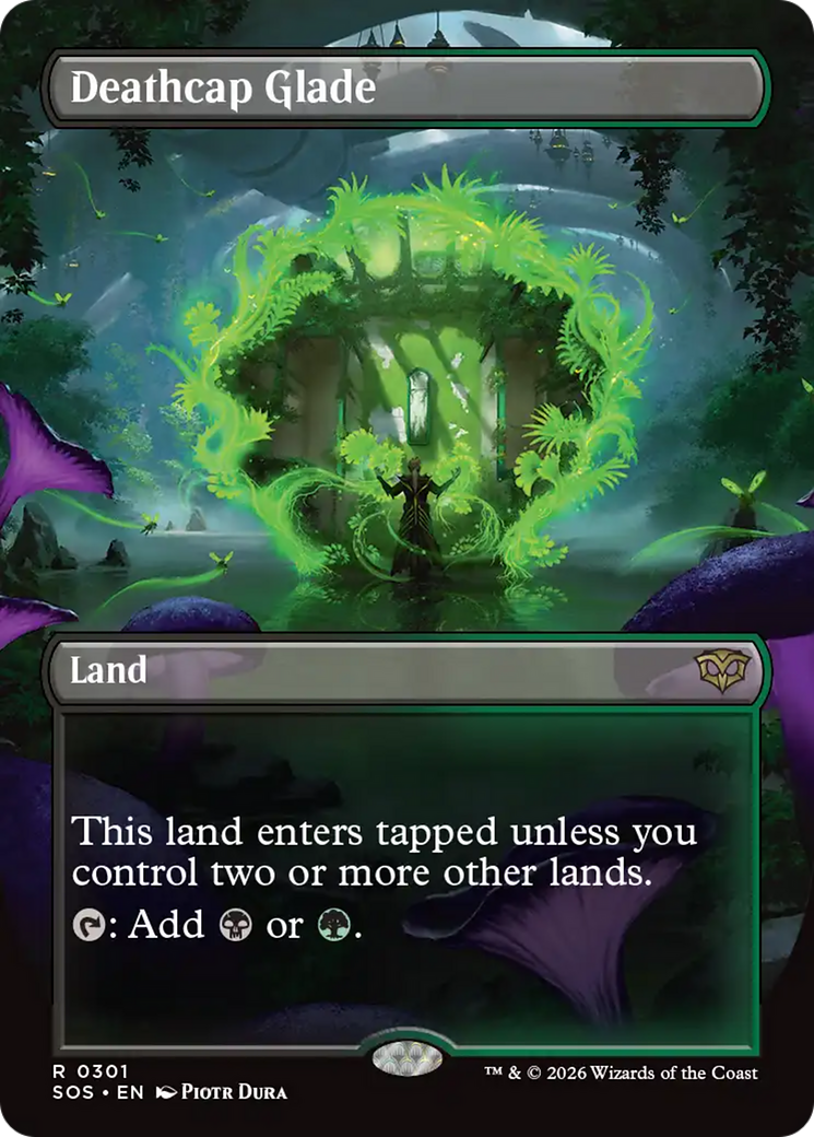 Deathcap Glade (Borderless) [Secrets of Strixhaven] | Exor Games Dartmouth