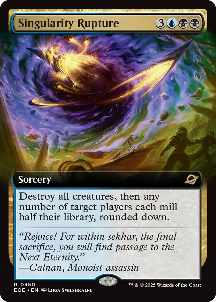 Singularity Rupture (Extended Art) [Edge of Eternities] | Exor Games Dartmouth
