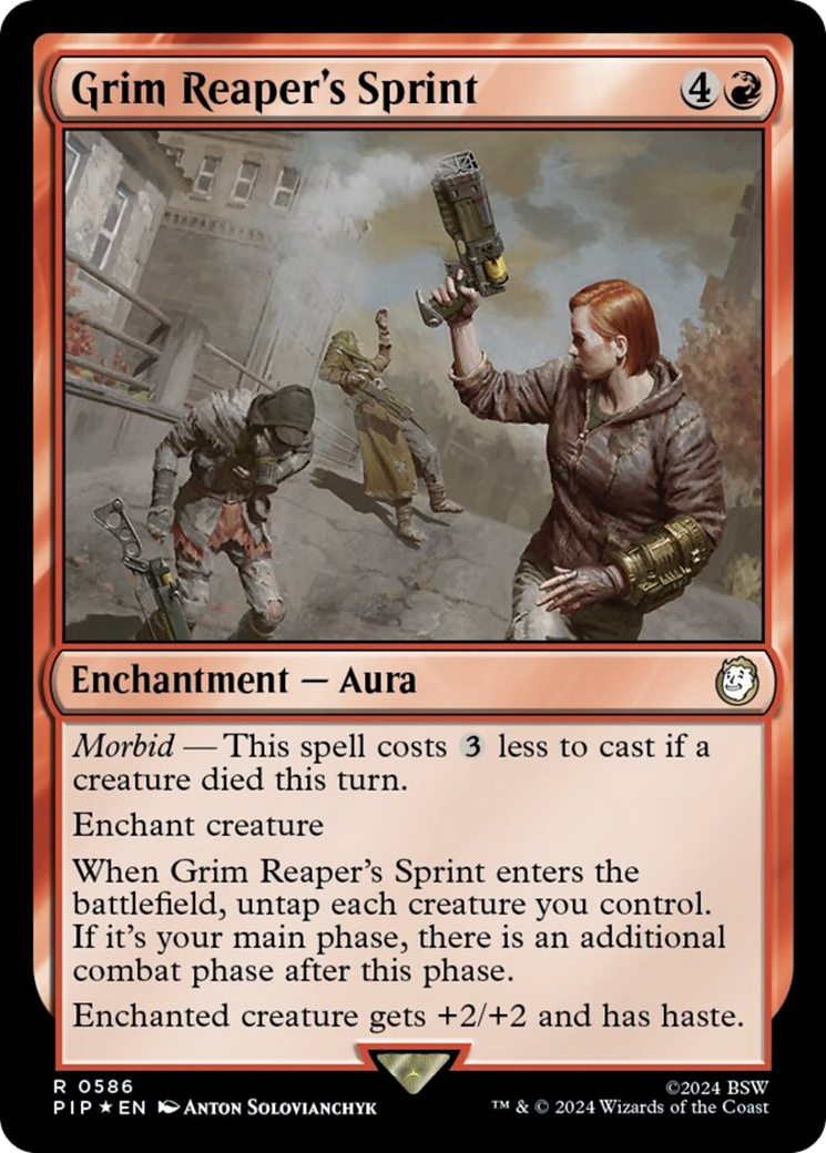 Grim Reaper's Sprint (Surge Foil) [Fallout] | Exor Games Dartmouth