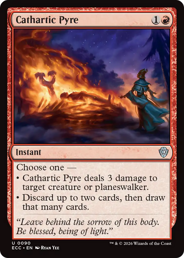 Cathartic Pyre [Lorwyn Eclipsed Commander] | Exor Games Dartmouth