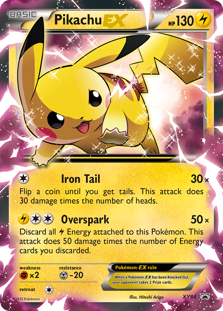 Pikachu EX (XY84) [XY: Black Star Promos] | Exor Games Dartmouth