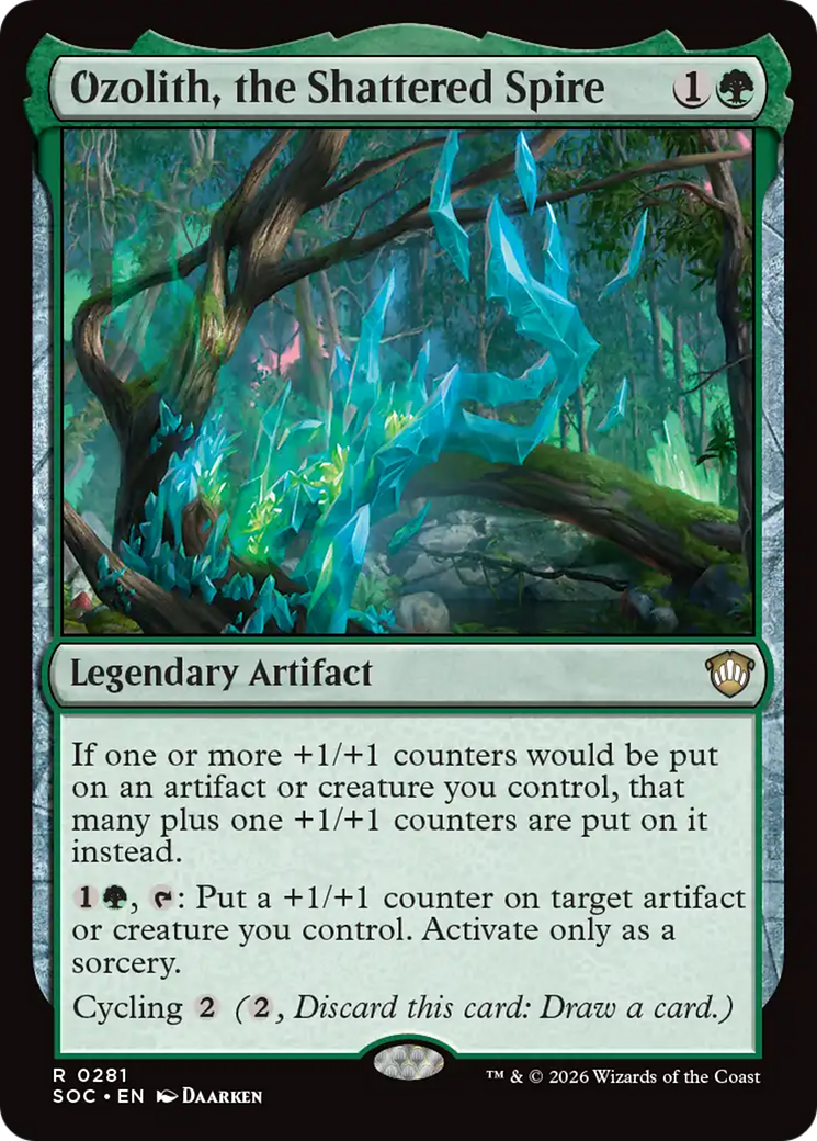 Ozolith, the Shattered Spire [Secrets of Strixhaven Commander] | Exor Games Dartmouth