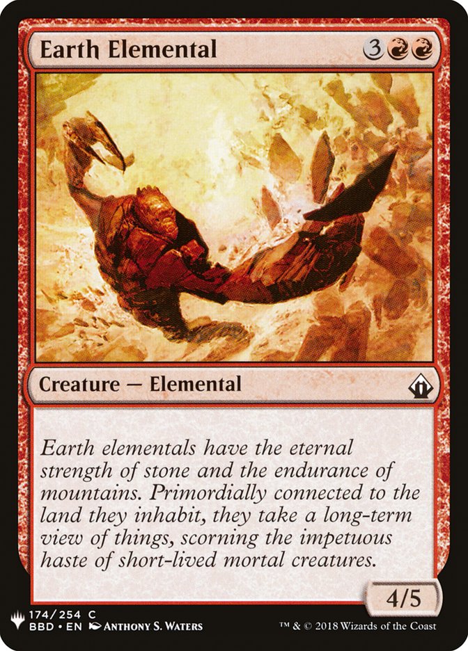 Earth Elemental [Mystery Booster] | Exor Games Dartmouth