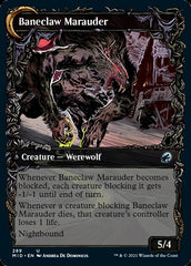 Baneblade Scoundrel // Baneclaw Marauder (Showcase Equinox) [Innistrad: Midnight Hunt] | Exor Games Dartmouth