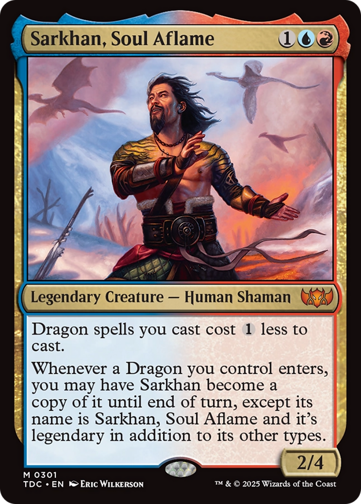Sarkhan, Soul Aflame [Tarkir: Dragonstorm Commander] | Exor Games Dartmouth