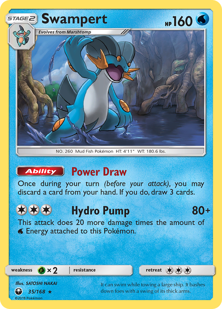 Swampert (35/168) [Sun & Moon: Celestial Storm] | Exor Games Dartmouth