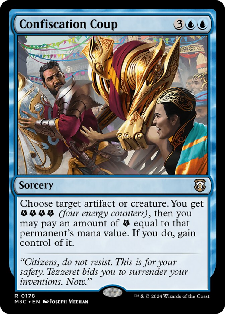 Confiscation Coup [Modern Horizons 3 Commander] | Exor Games Dartmouth