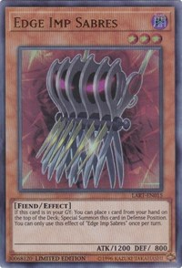 Edge Imp Sabres [LART-EN015] Ultra Rare | Exor Games Dartmouth