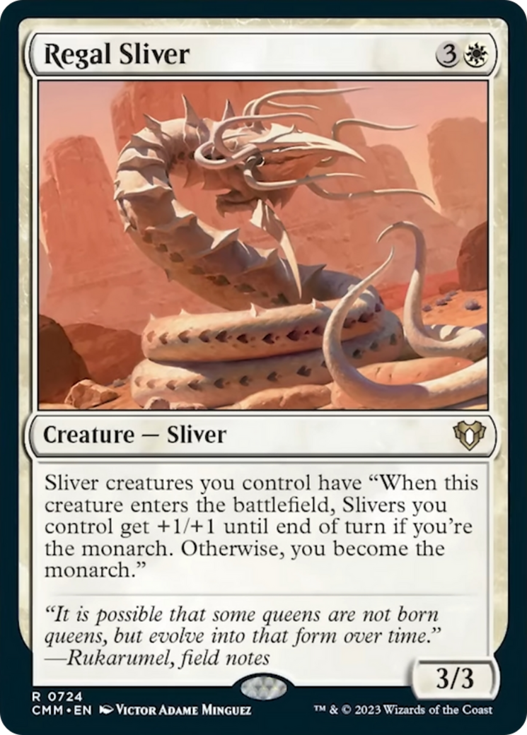 Regal Sliver [Commander Masters] | Exor Games Dartmouth