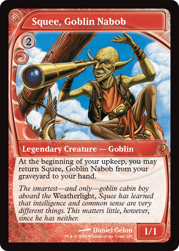 Squee, Goblin Nabob (Future Sight) [Mystery Booster 2] | Exor Games Dartmouth