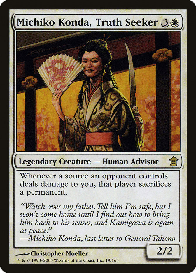 Michiko Konda, Truth Seeker [Saviors of Kamigawa] | Exor Games Dartmouth