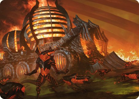Urabrask's Forge Art Card [Phyrexia: All Will Be One Art Series] | Exor Games Dartmouth