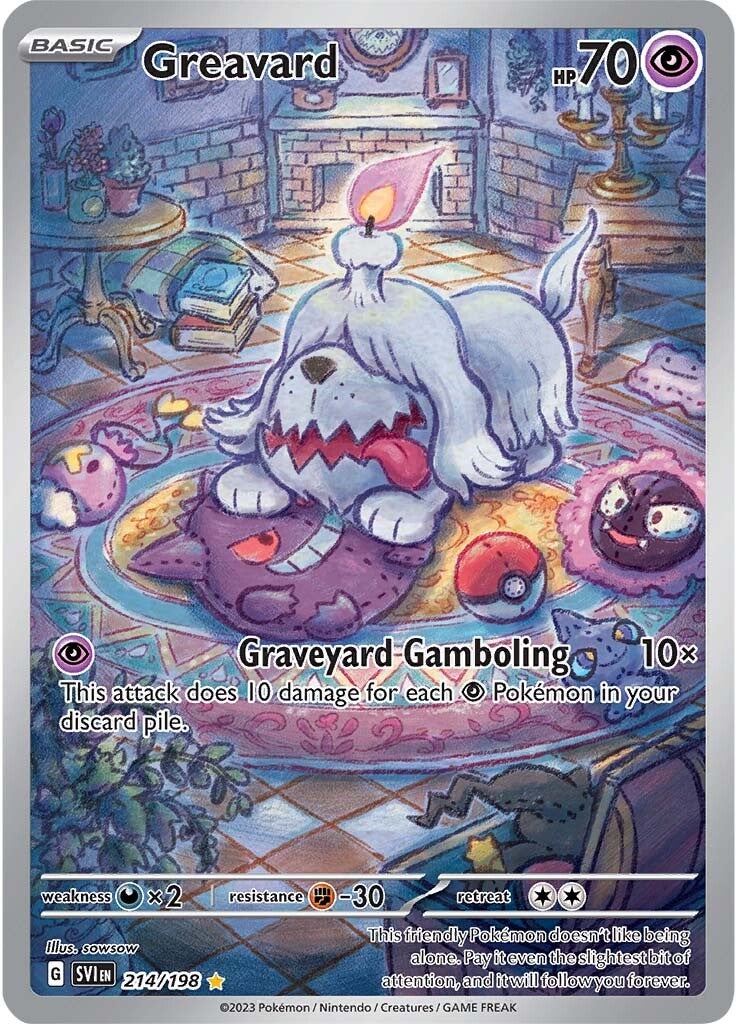 Greavard (214/198) [Scarlet & Violet: Base Set] | Exor Games Dartmouth