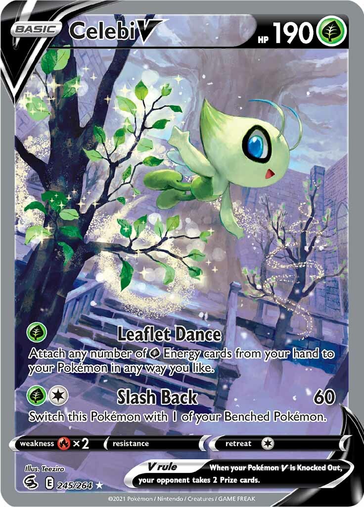 Celebi V (245/264) [Sword & Shield: Fusion Strike] | Exor Games Dartmouth