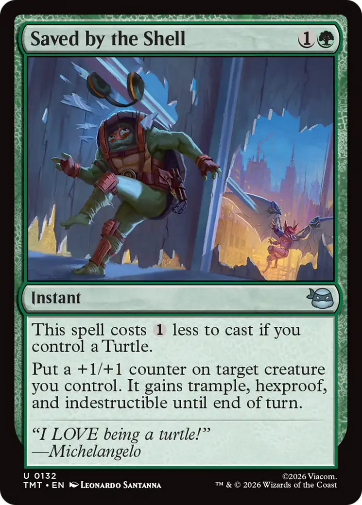 Saved by the Shell [Teenage Mutant Ninja Turtles] | Exor Games Dartmouth