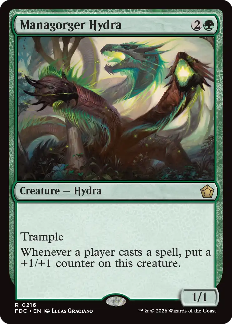 Managorger Hydra [Foundations Commander] | Exor Games Dartmouth