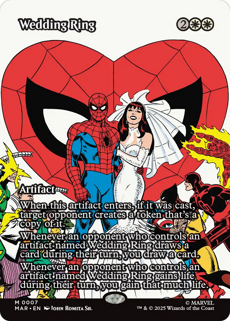 Wedding Ring (Borderless) [Marvel's Spider-Man: Eternal-Legal] | Exor Games Dartmouth