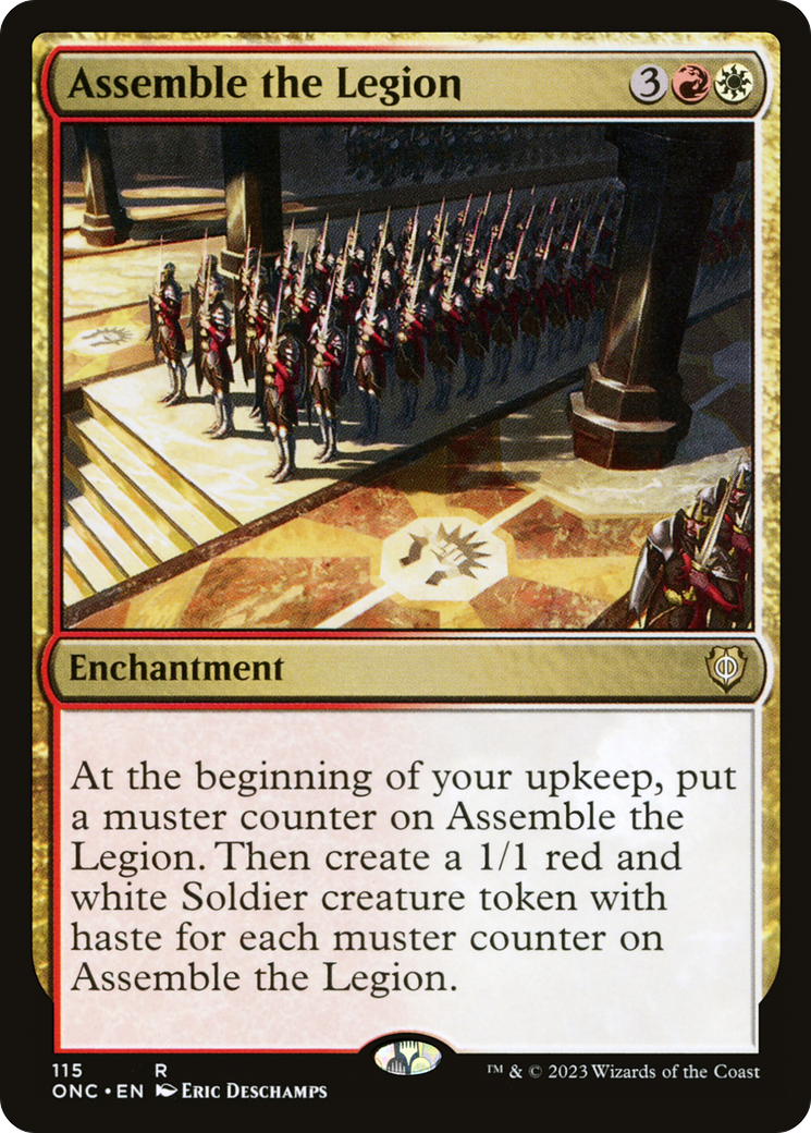 Assemble the Legion [Phyrexia: All Will Be One Commander] | Exor Games Dartmouth