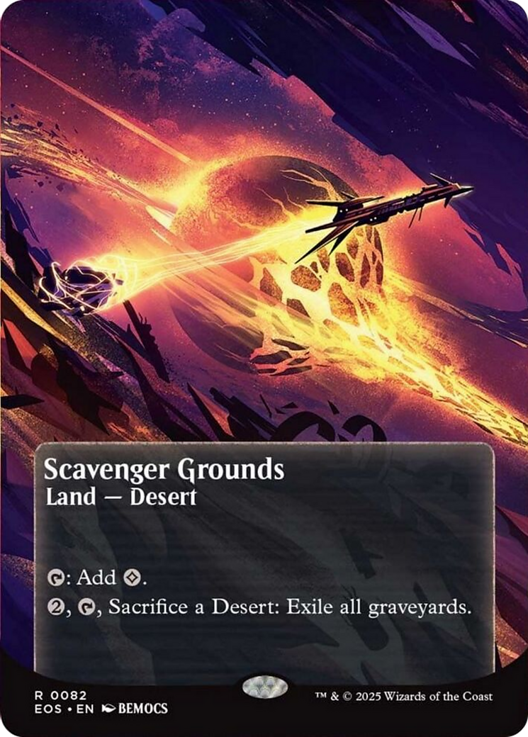 Scavenger Grounds (0082) (Borderless) [Edge of Eternities: Stellar Sights] | Exor Games Dartmouth