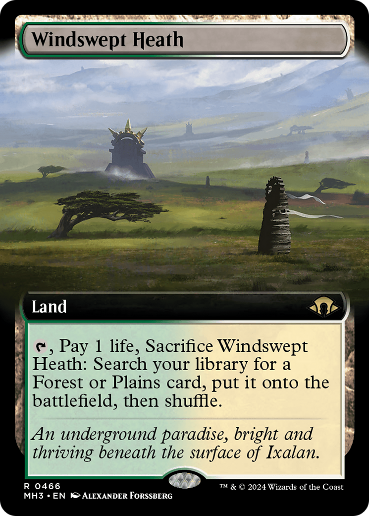 Windswept Heath (Extended Art) [Modern Horizons 3] | Exor Games Dartmouth