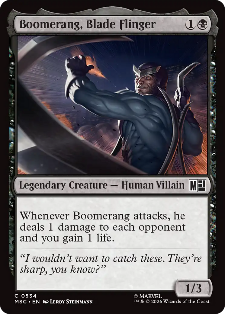 Boomerang, Blade Flinger [Marvel Super Heroes Commander] | Exor Games Dartmouth