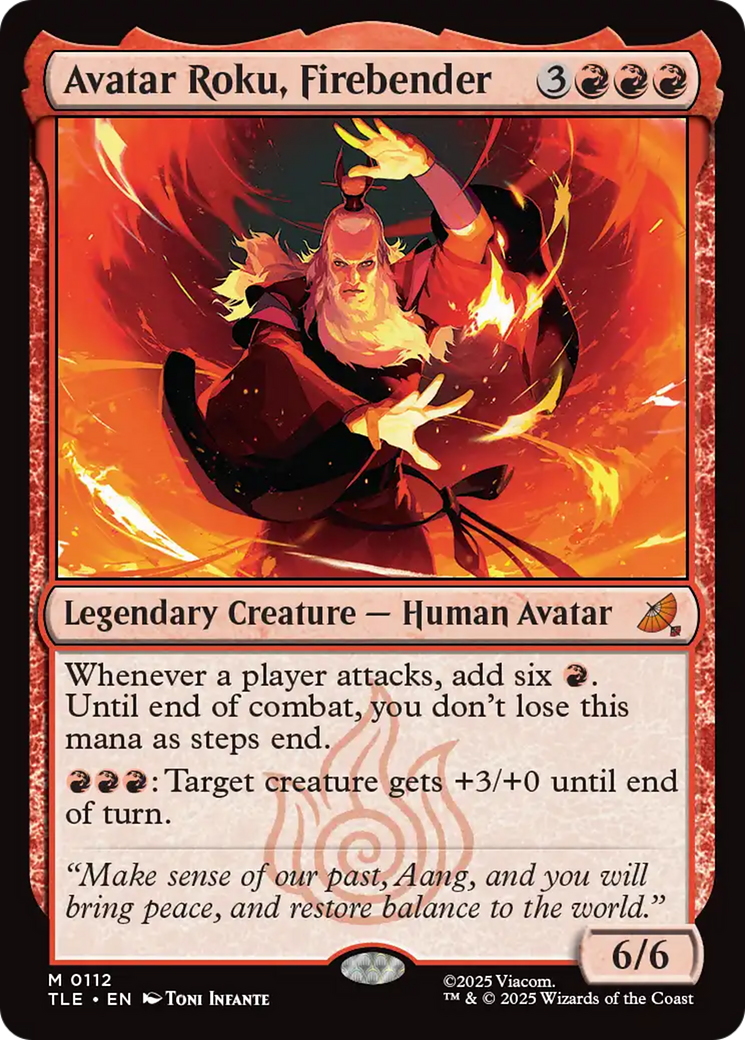 Avatar Roku, Firebender [Avatar: The Last Airbender: Eternal-Legal] | Exor Games Dartmouth