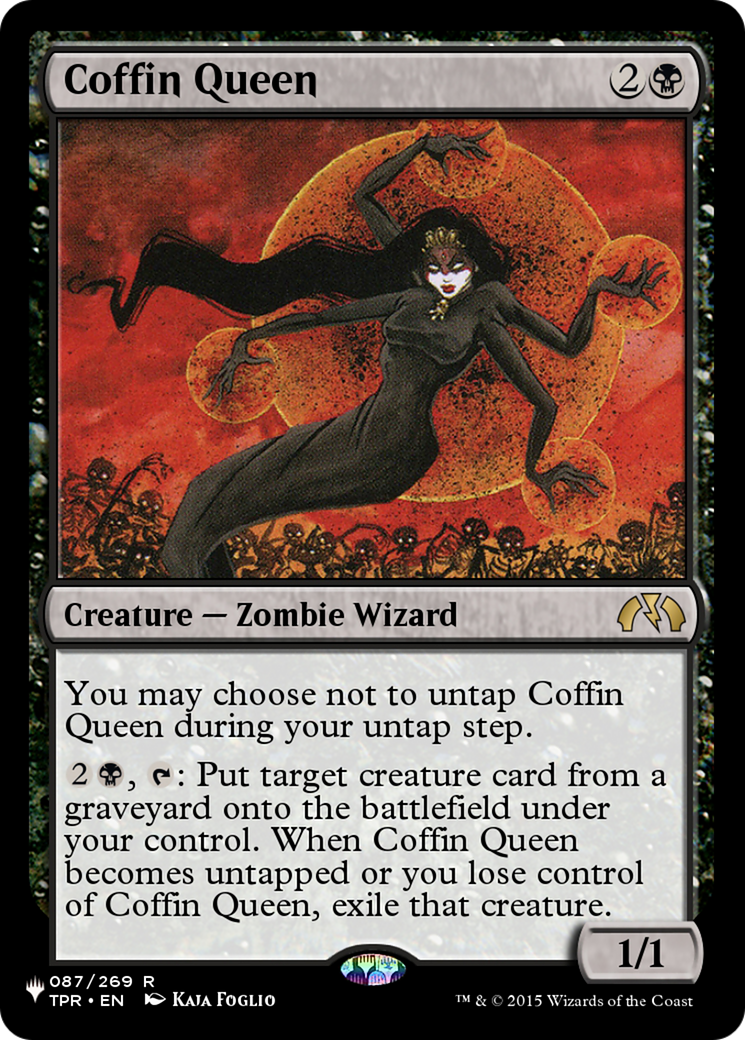 Coffin Queen [The List Reprints] | Exor Games Dartmouth