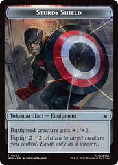 The Tiger God // Sturdy Shield Double-Sided Token [Marvel Super Heroes Tokens] | Exor Games Dartmouth