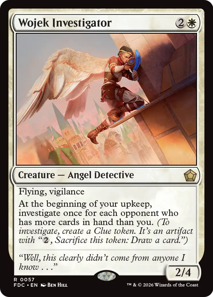 Wojek Investigator [Foundations Commander] | Exor Games Dartmouth