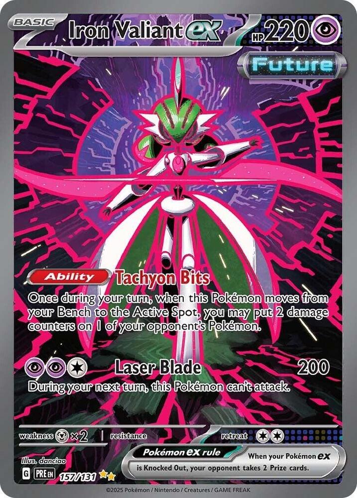 Iron Valiant ex (157/131) [Scarlet & Violet: Prismatic Evolutions] | Exor Games Dartmouth