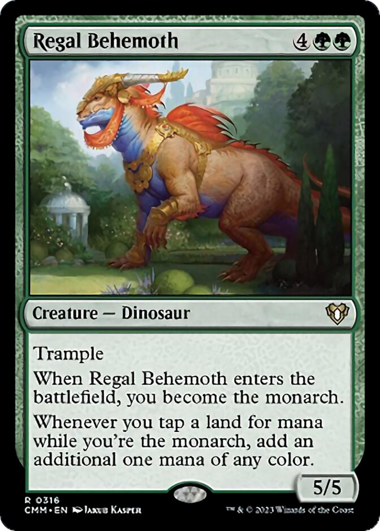 Regal Behemoth [Commander Masters] | Exor Games Dartmouth