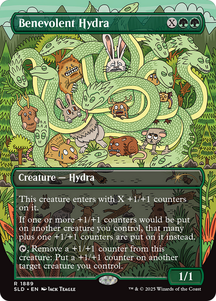 Benevolent Hydra (Rainbow Foil) [Secret Lair Drop Series] | Exor Games Dartmouth