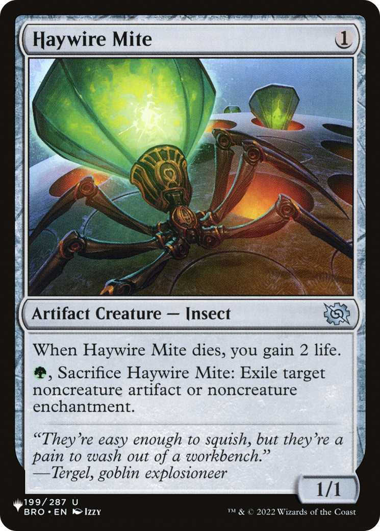 Haywire Mite [The List] | Exor Games Dartmouth