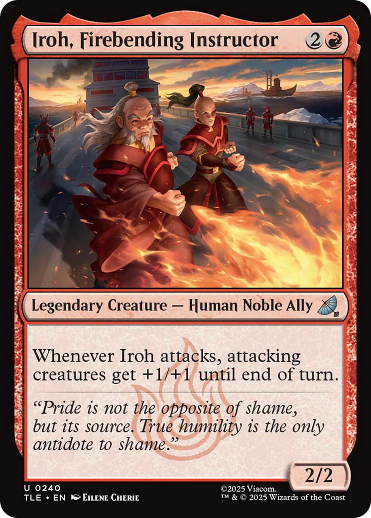Iroh, Firebending Instructor [Avatar: The Last Airbender: Eternal-Legal] | Exor Games Dartmouth