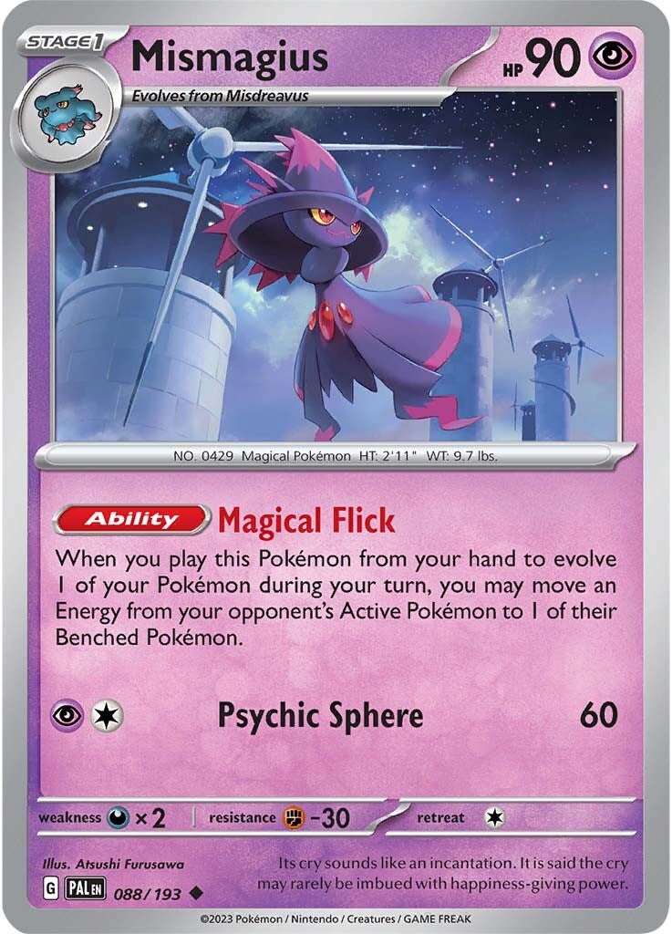 Mismagius (088/193) [Scarlet & Violet: Paldea Evolved] | Exor Games Dartmouth