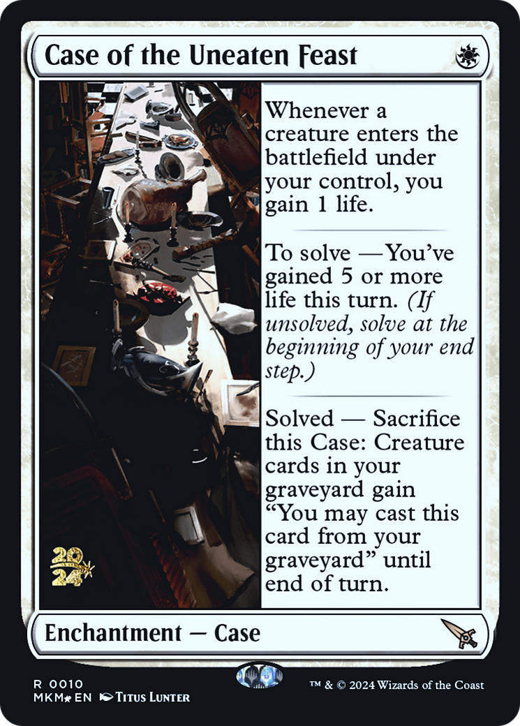 Case of the Uneaten Feast [Murders at Karlov Manor Prerelease Promos] | Exor Games Dartmouth