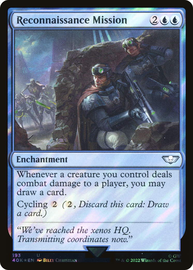 Reconnaissance Mission (Surge Foil) [Marvel Super Heroes Commander] | Exor Games Dartmouth