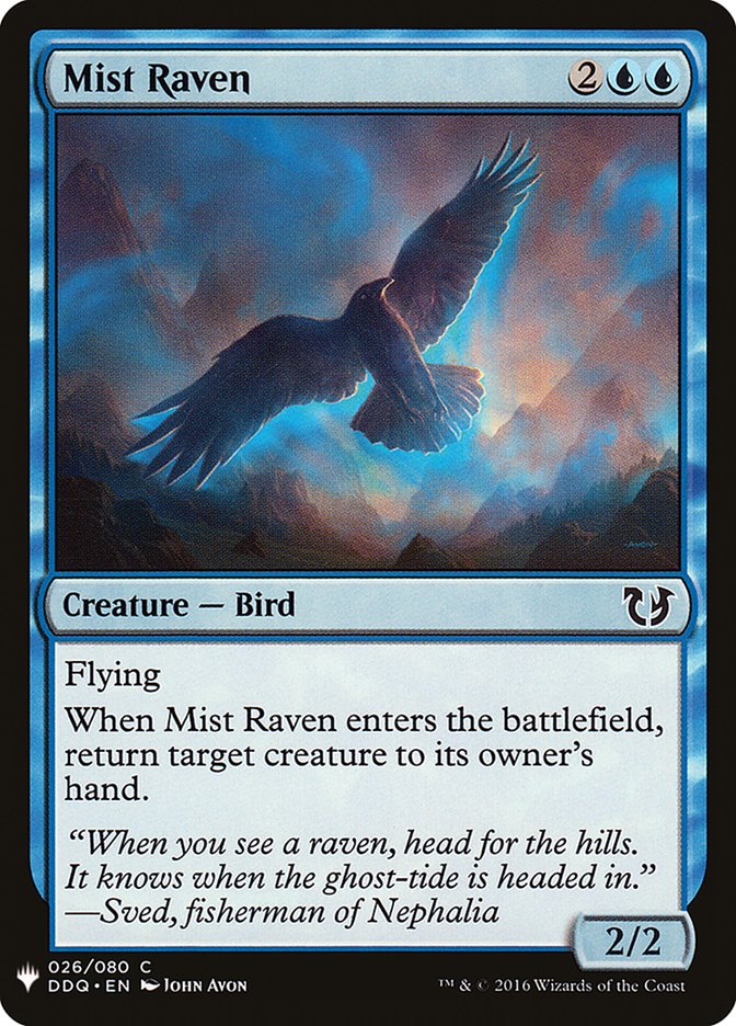 Mist Raven [Mystery Booster] | Exor Games Dartmouth