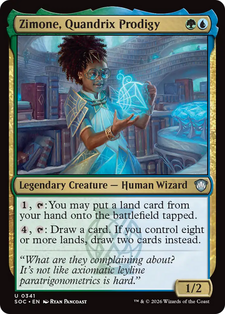 Zimone, Quandrix Prodigy [Secrets of Strixhaven Commander] | Exor Games Dartmouth