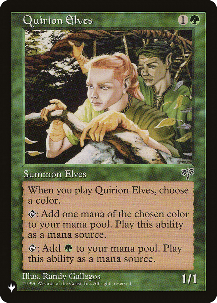Quirion Elves [The List] | Exor Games Dartmouth