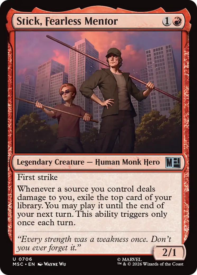 Stick, Fearless Mentor [Marvel Super Heroes Commander] | Exor Games Dartmouth