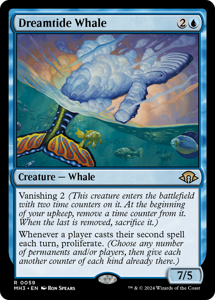 Dreamtide Whale [Modern Horizons 3] | Exor Games Dartmouth