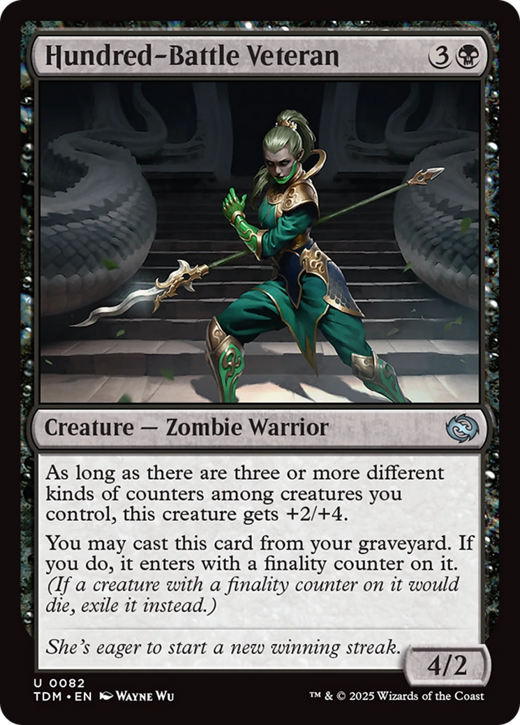 Hundred-Battle Veteran [Tarkir: Dragonstorm] | Exor Games Dartmouth