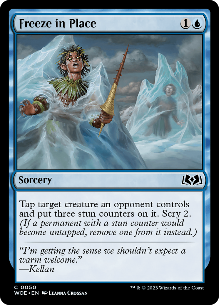 Freeze in Place [Wilds of Eldraine] | Exor Games Dartmouth