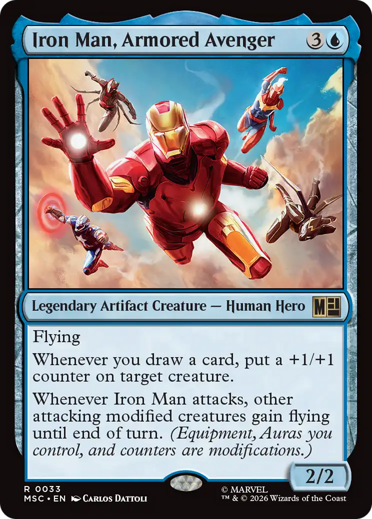 Iron Man, Armored Avenger (Surge Foil) [Marvel Super Heroes Commander] | Exor Games Dartmouth