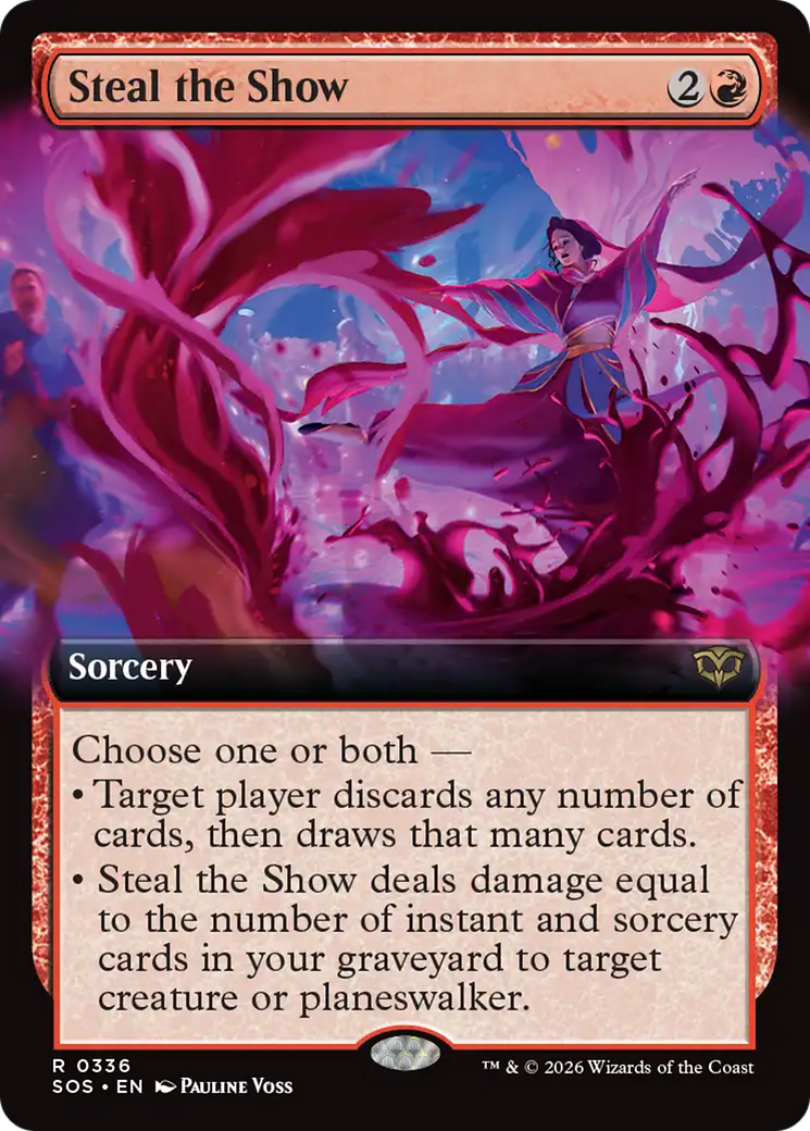 Steal the Show (Extended Art) [Secrets of Strixhaven] | Exor Games Dartmouth
