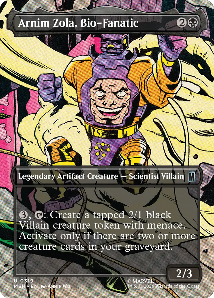 Arnim Zola, Bio-Fanatic (Borderless) [Marvel Super Heroes] | Exor Games Dartmouth